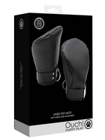 Ouch! Puppy Play Neoprene Lined Fist Mitts