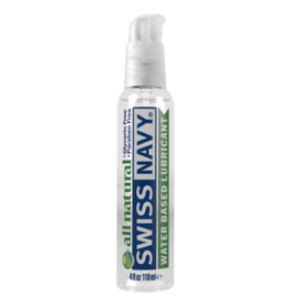Swiss Navy Swiss Navy All Natural Feel Water Based Lubricant - 4oz
