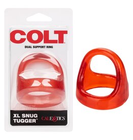 Calexotics Colt XL Snug Tugger Cock Ring - Red