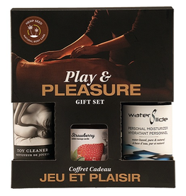 Earthly Body Hemp Seed Play & Pleasure Gift Set - Strawberry