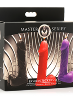 Master Series -  Passion Peckers (Penis) Drip Candle 3pc Set