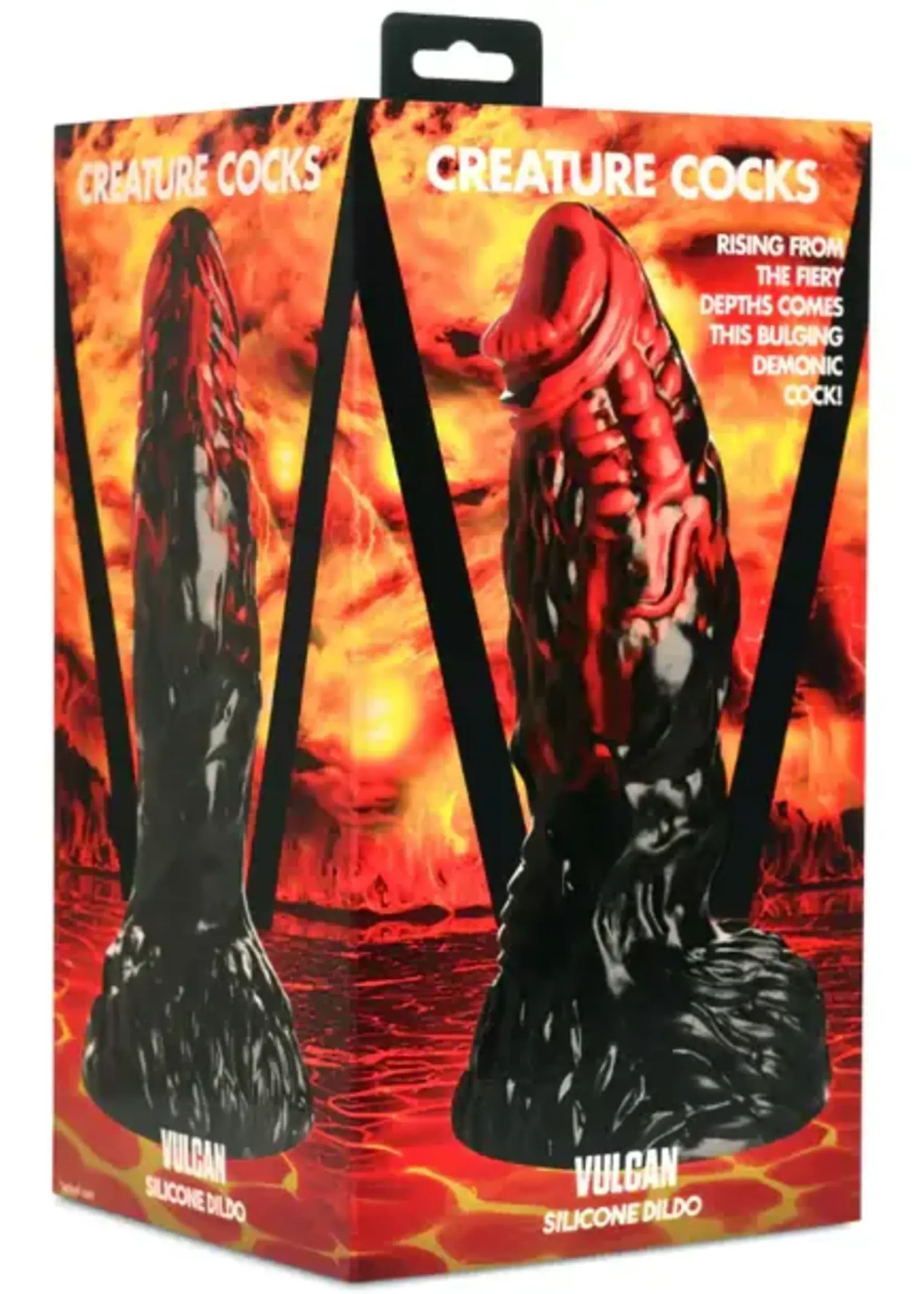 XR Brands Creature Cocks - Vulcan Silicone Dildo