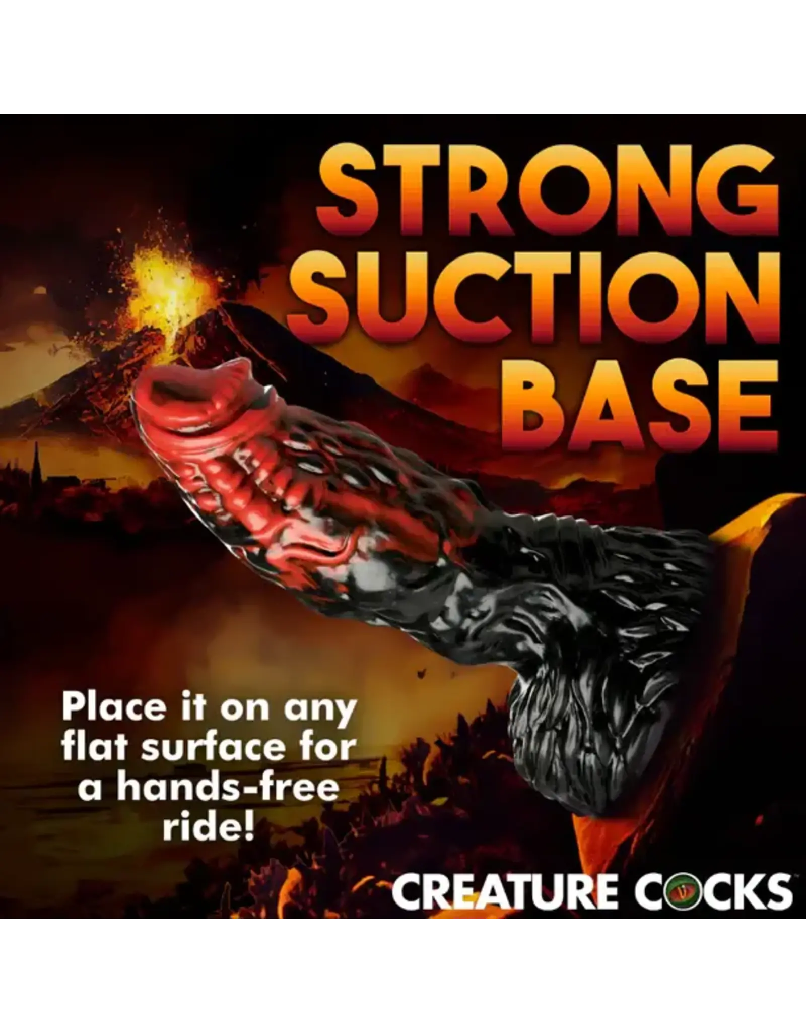 XR Brands Creature Cocks - Vulcan Silicone Dildo