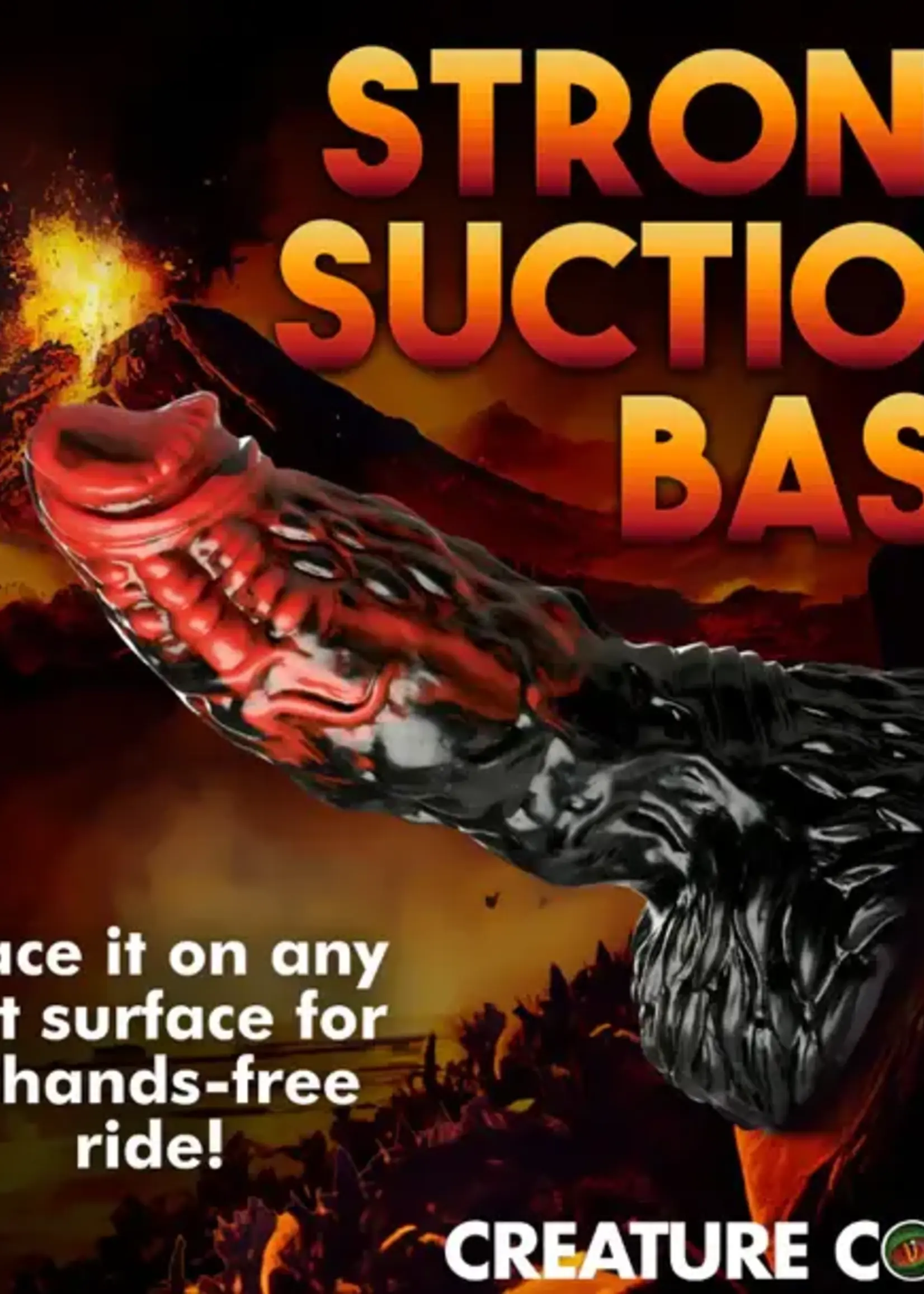 XR Brands Creature Cocks - Vulcan Silicone Dildo