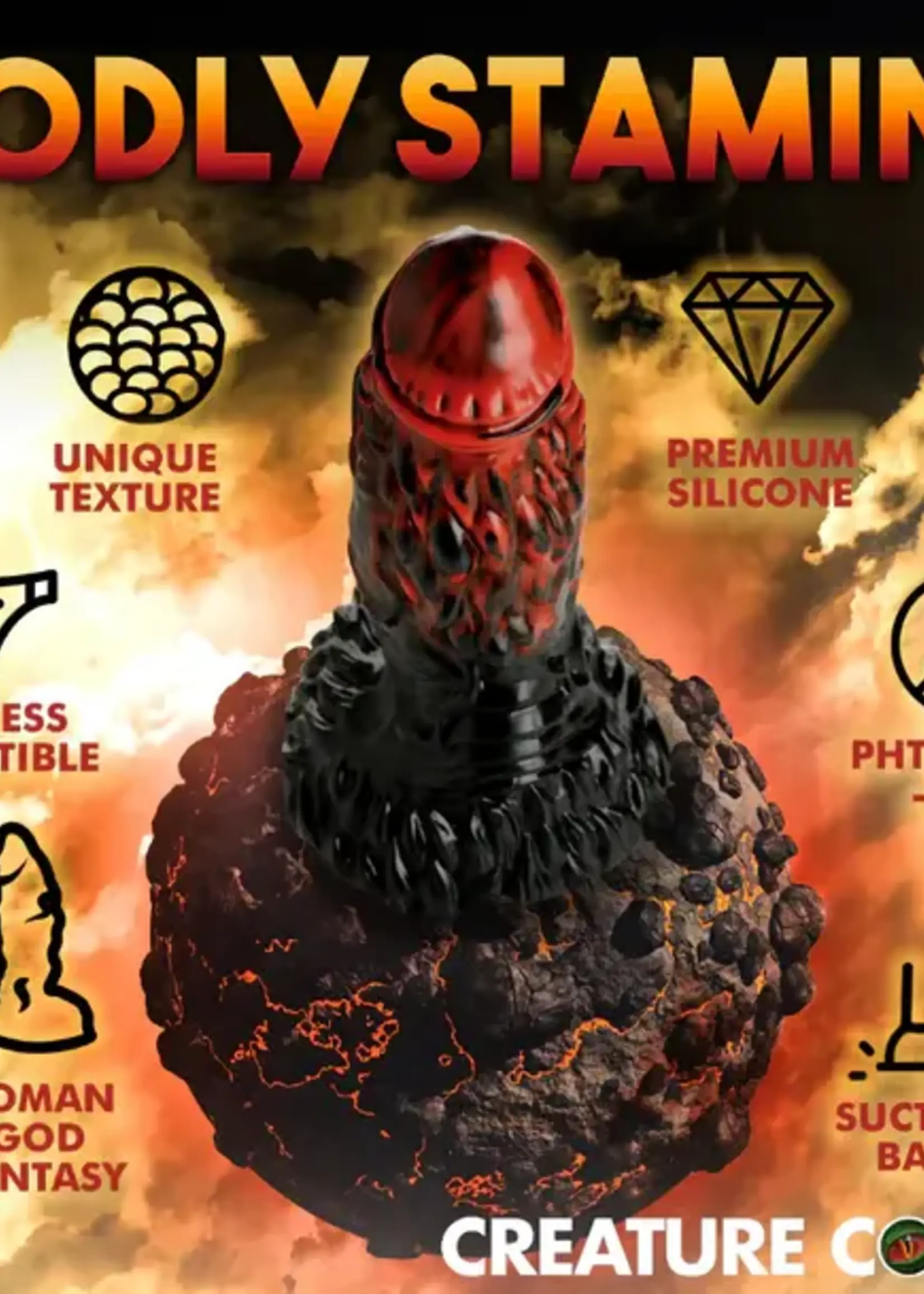 XR Brands Creature Cocks - Vulcan Silicone Dildo