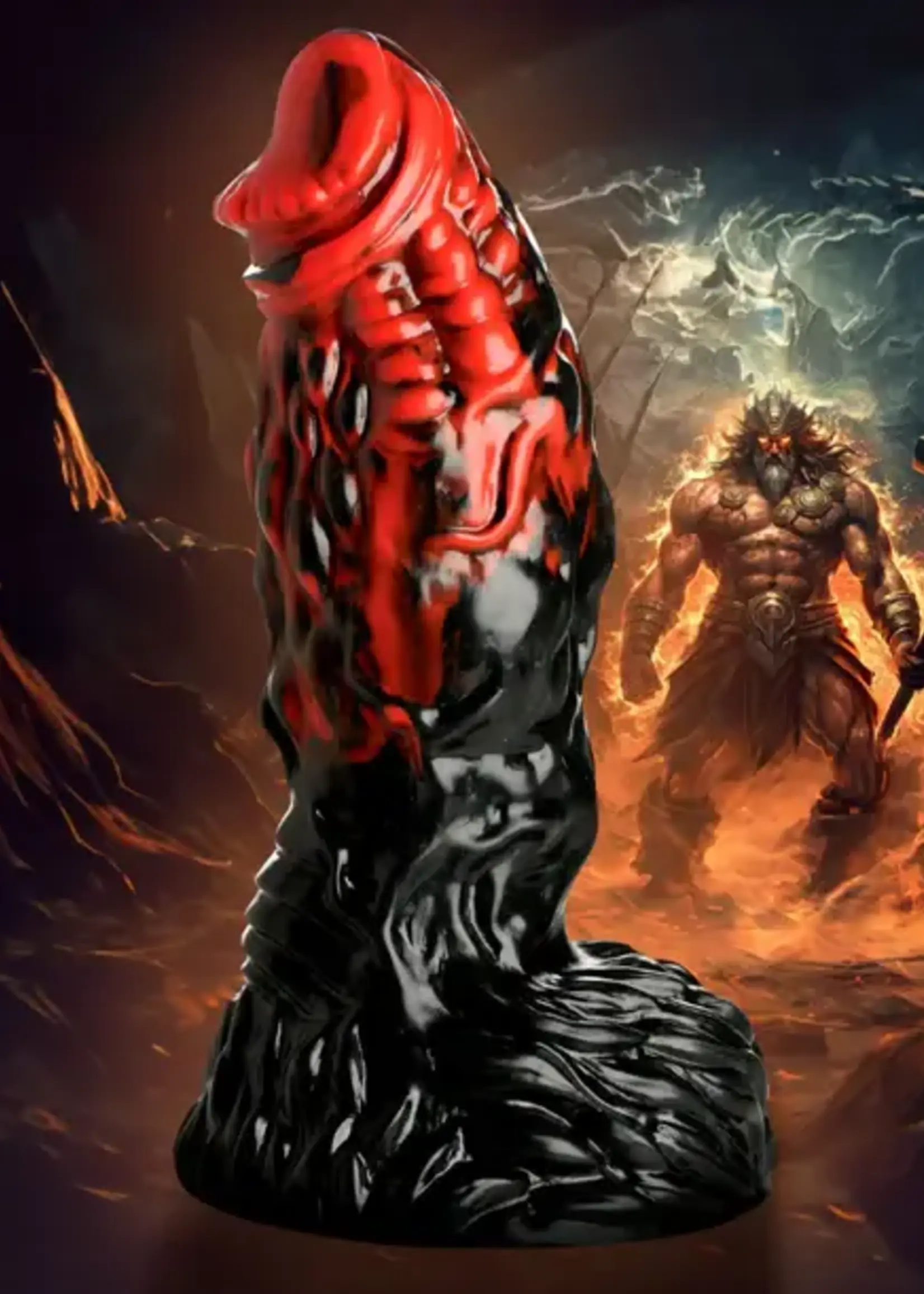 XR Brands Creature Cocks - Vulcan Silicone Dildo