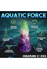 XR Brands Creature Cocks - Aqua Phoenix