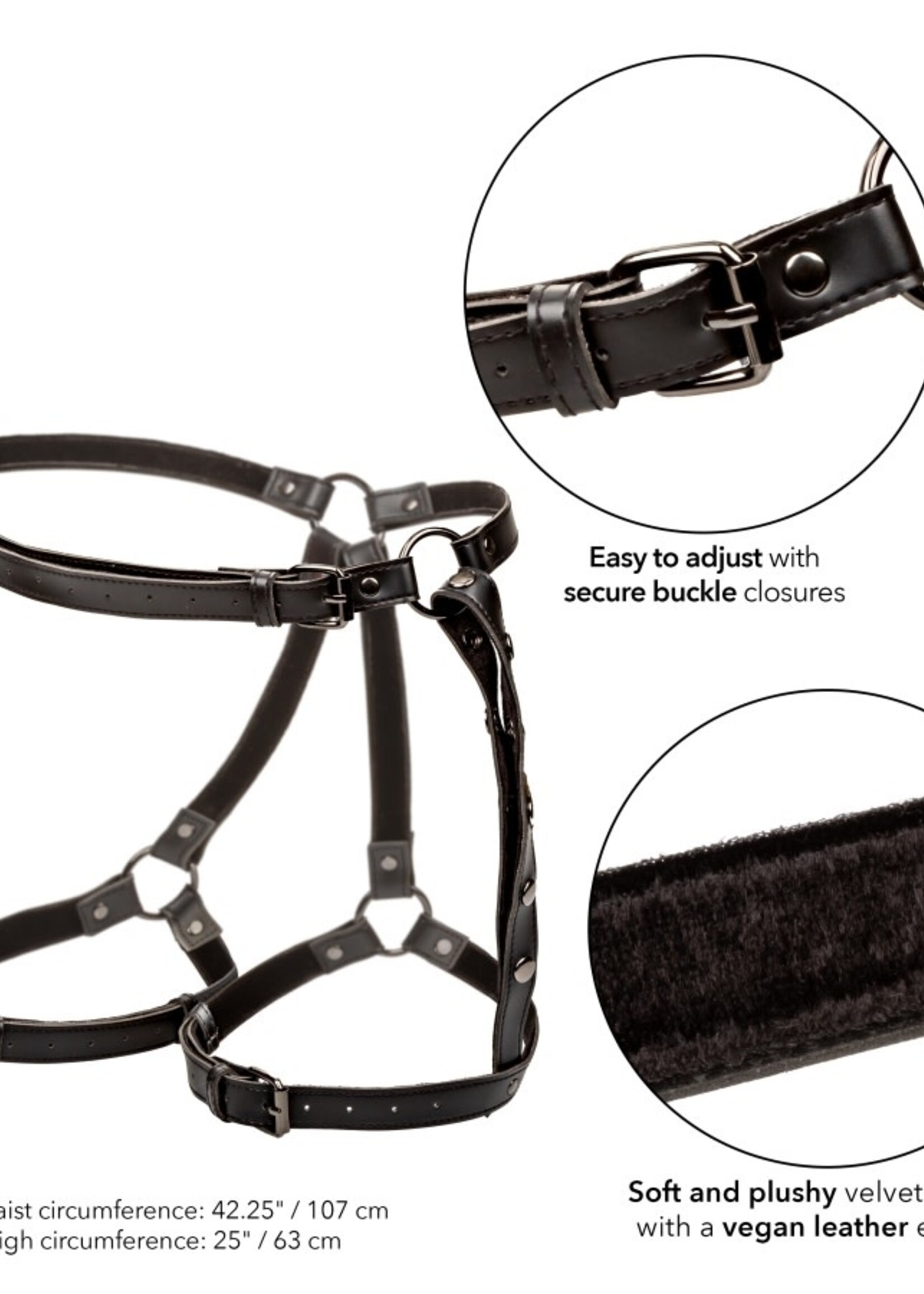 Calexotics Euphoria Collection - Riding Thigh Harness