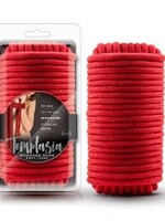 Blush Novelties Temptasia - Bondage Rope - 32 feet - Red