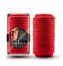 Blush Novelties Temptasia - Bondage Rope - 32 feet - Red