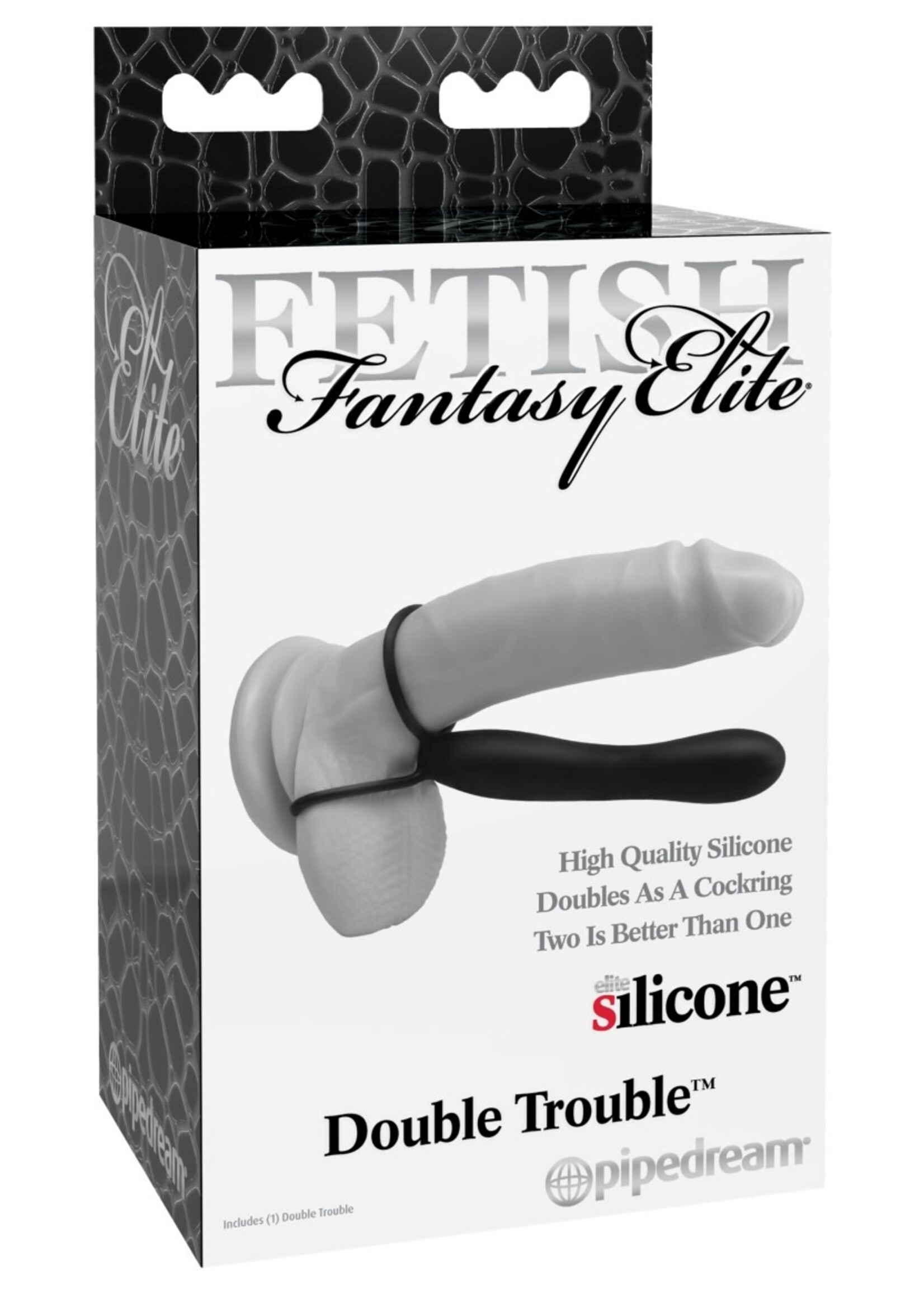 Fetish Fantasy Series Fetish Fantasy Elite - Double Trouble - Black