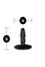 Blush Novelties Lock On - Adapter with Suction Cup - Black
