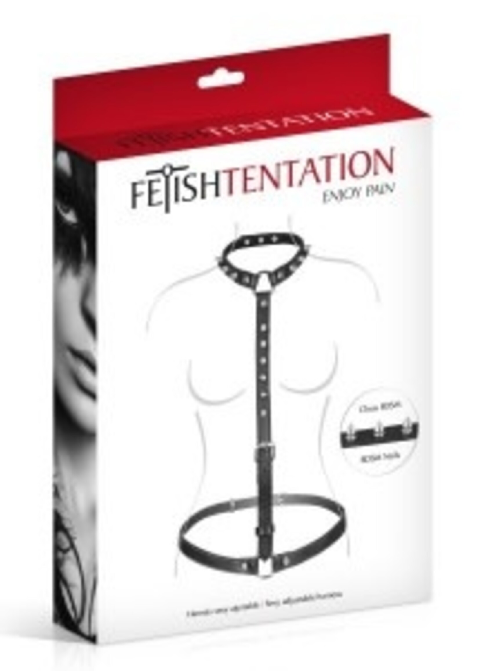 Spiked Bust Harness