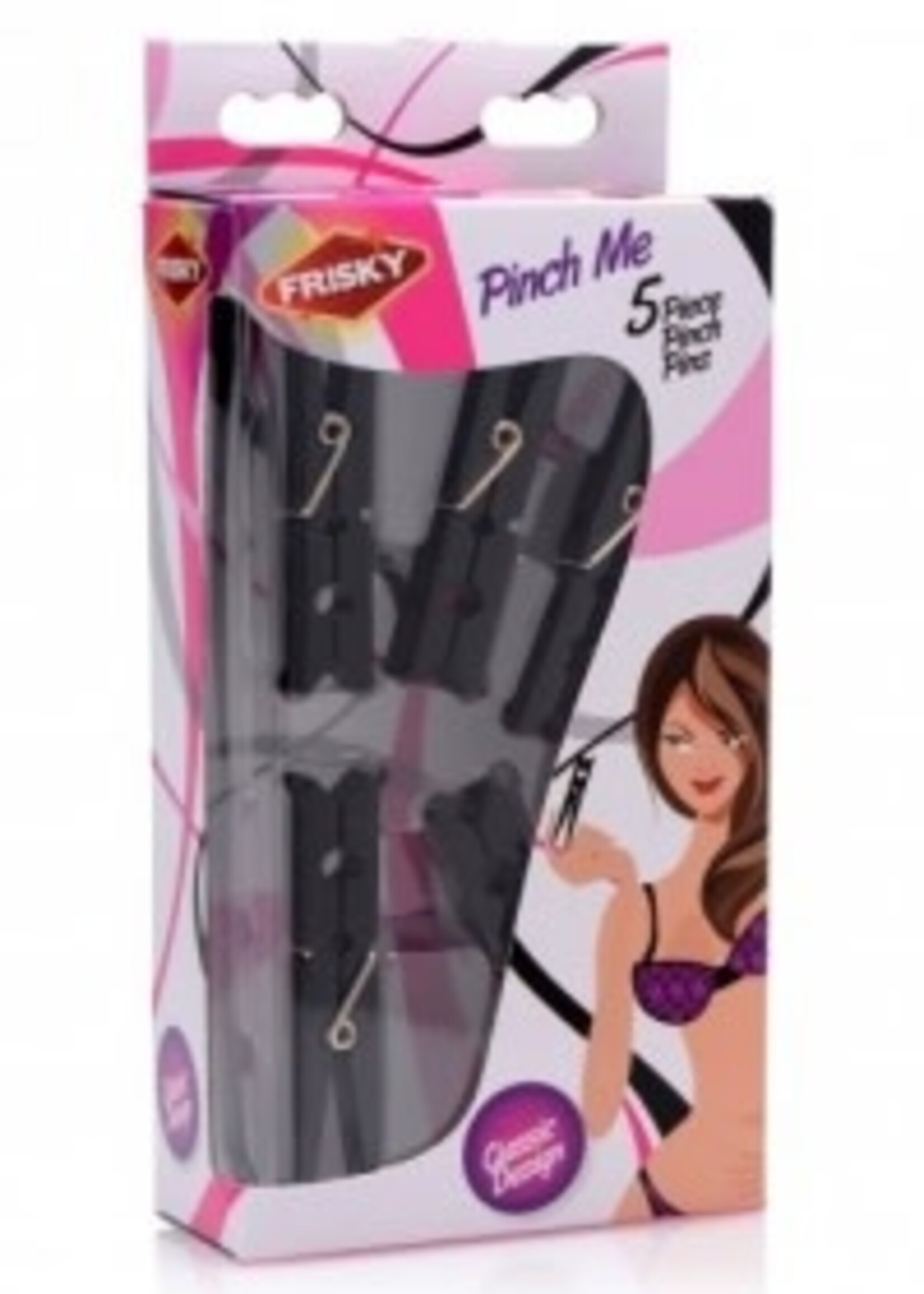 Frisky - Pinch Me Clothes Pins - Black