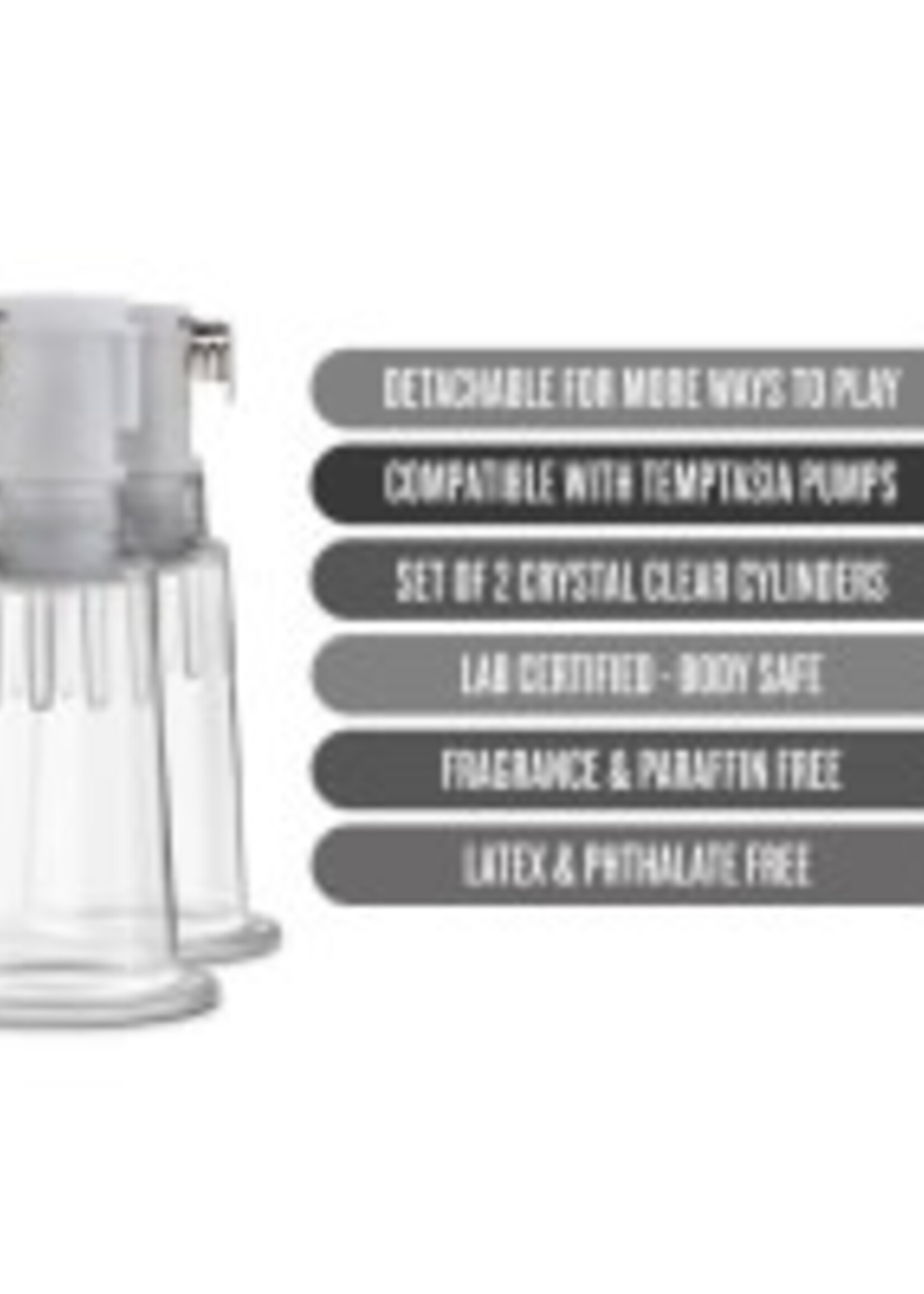 Temptasia Nipple Pump Cylinders