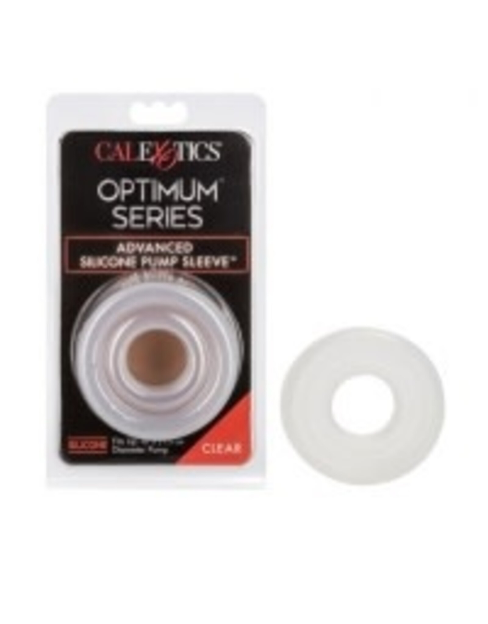 Calexotics CalExotics - Advanced Silicone Pump Sleeve - Clear