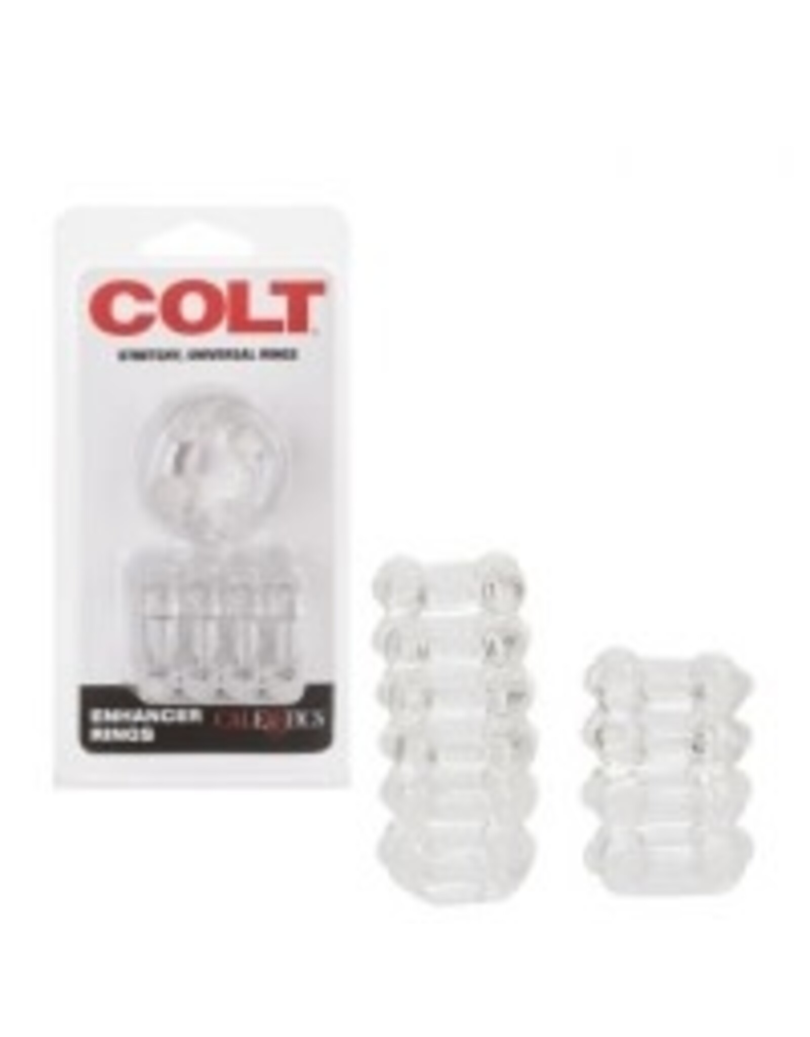 Calexotics Colt - Enhancer Rings - Clear