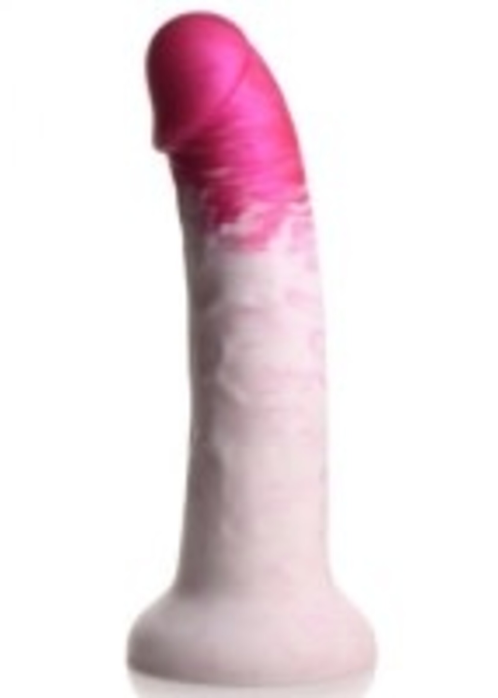 XR Brands Strap U - Real Swirl Dildo Pink 7”
