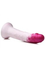 XR Brands Strap U - Real Swirl Dildo Pink 7”