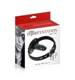 Fetish Tentation - Penis Gag - Black - Medium