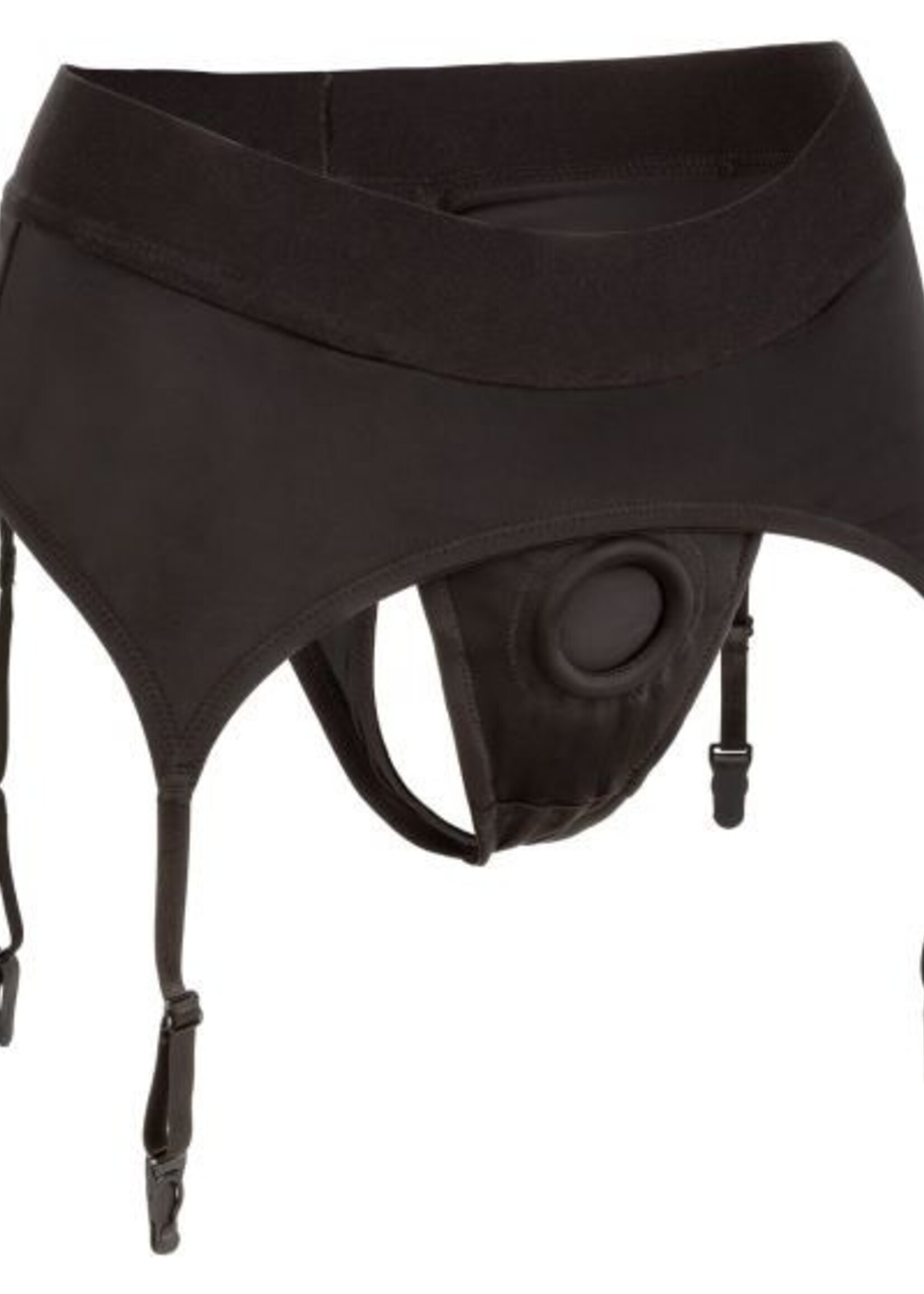 Calexotics Boundless - Thong w/ Garter Harness - L/XL