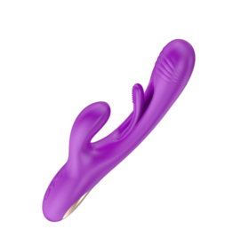 Tracy's Dog Tracy’s Dog - Rabbit Vibrator with Flapping Stimulation - Purple