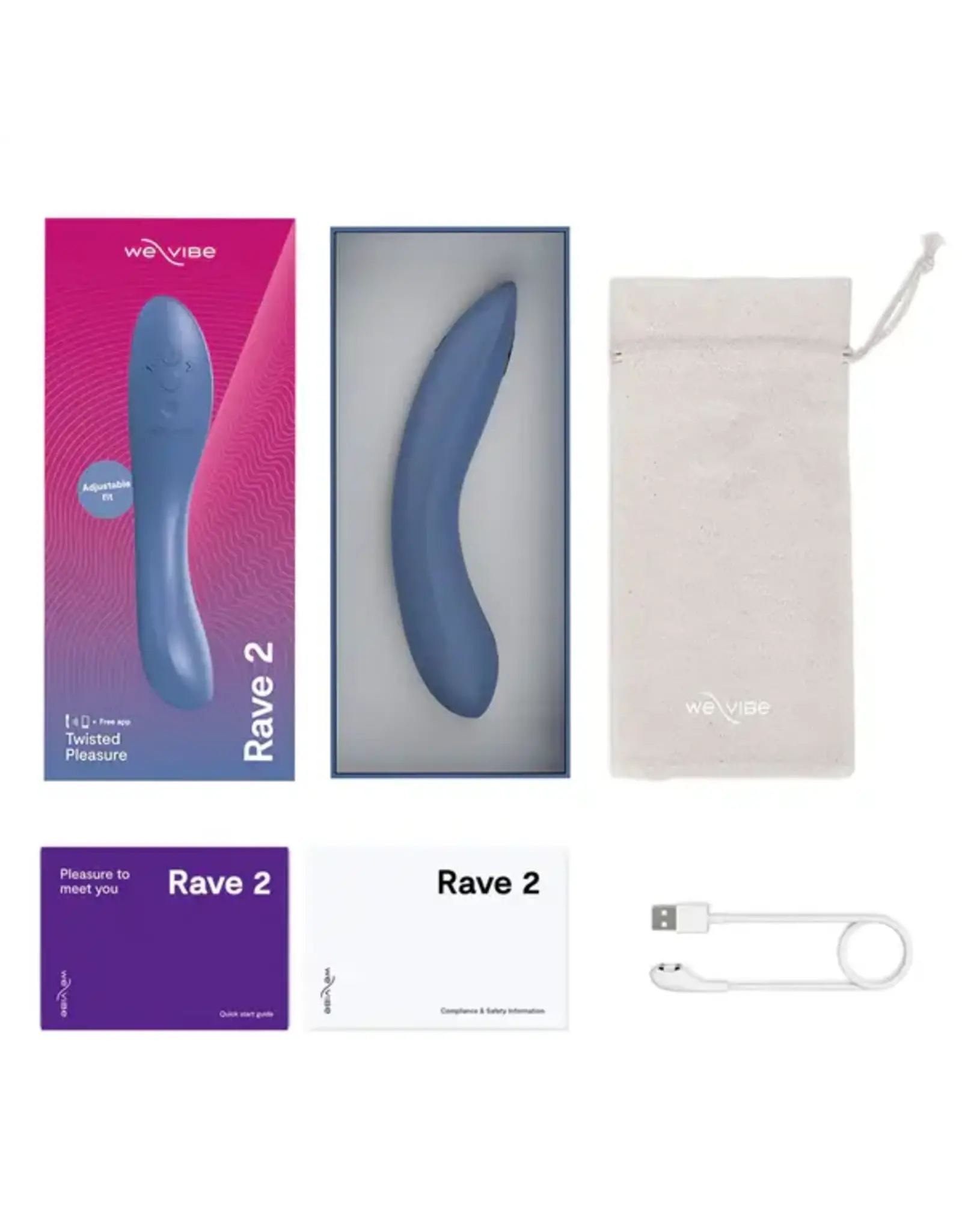 WE-VIBE We-Vibe - Rave 2 - Plesasure Blue