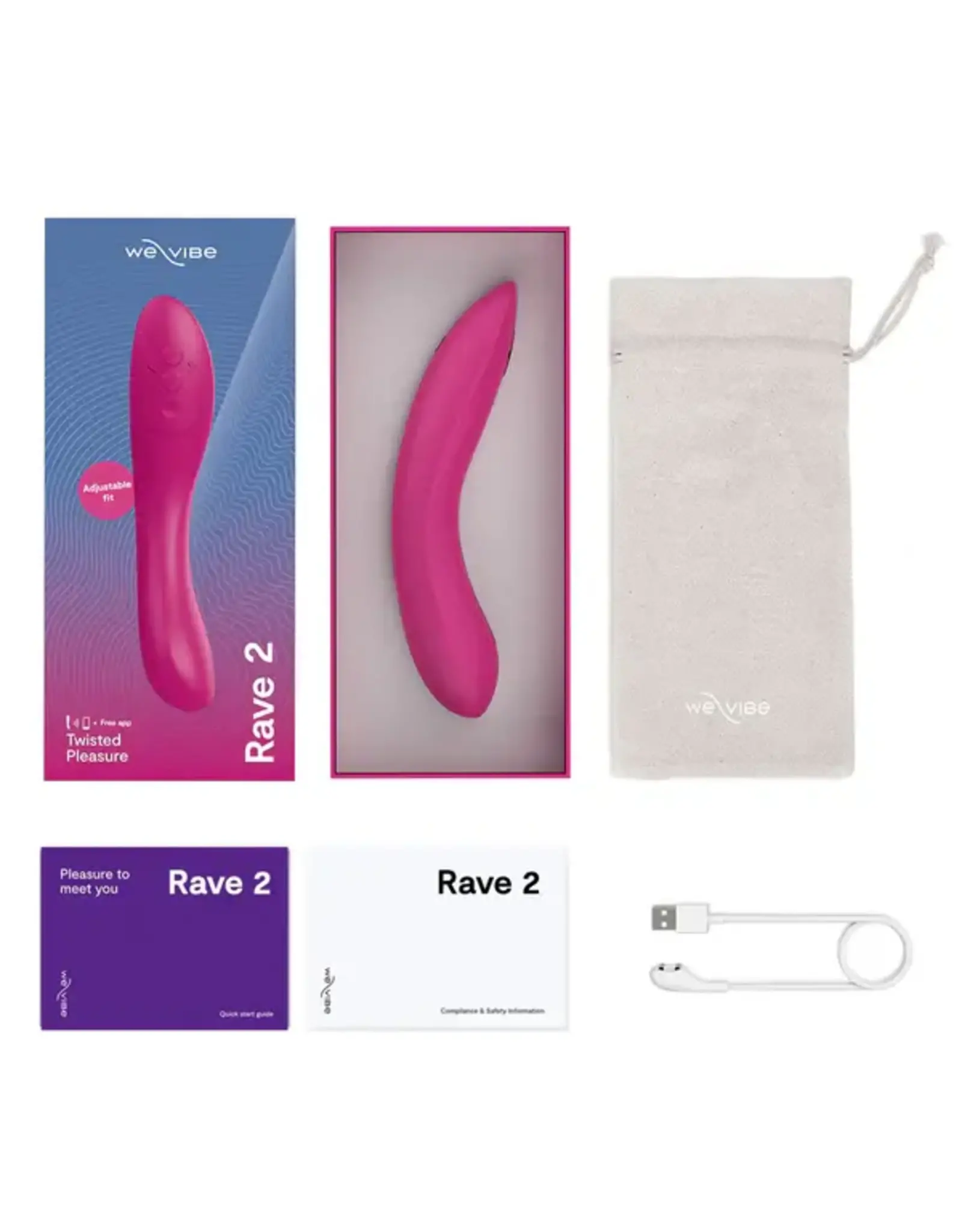 WE-VIBE We-Vibe - Rave 2 Fuchia