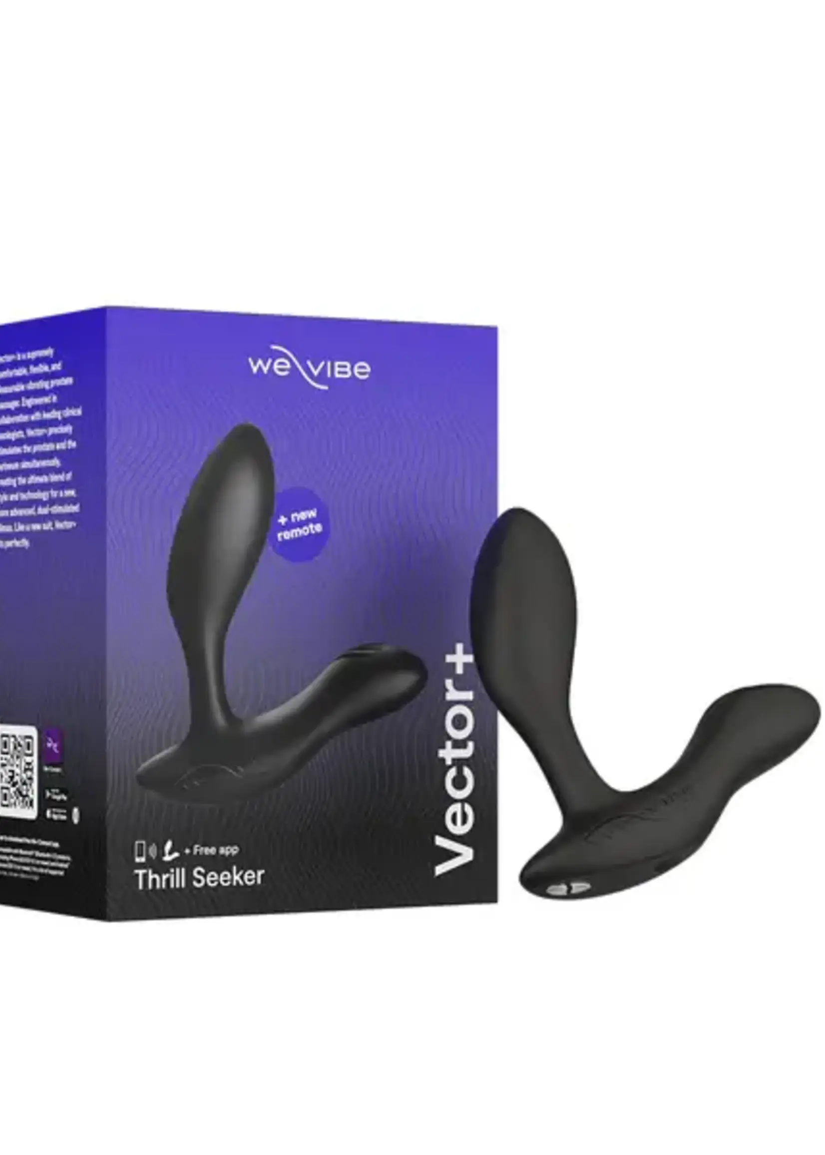 WE-VIBE We-Vibe - Thrill Seeker Vector+ - Black Charcoal