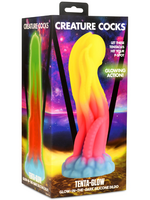 XR Brands Creature Cocks - Tenta-Glow Glow In The Dark Dildo