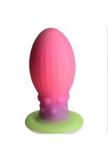 XR Brands Creature Cocks - XL Xeno Egg Glow in the Dark Silicone Egg