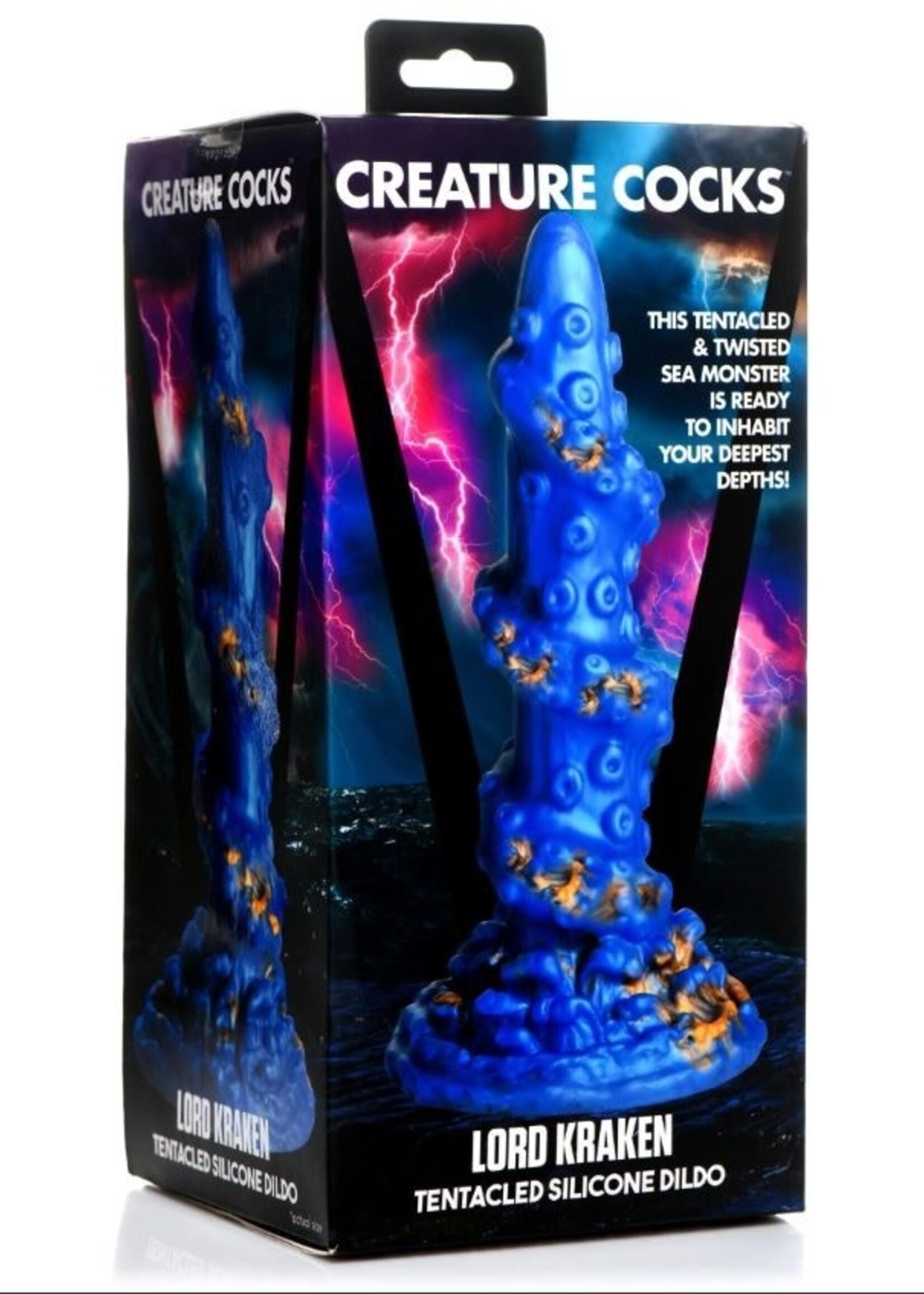 XR Brands Creature Cocks - Lord Kraken Silicone Dildo