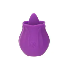 BMS Factory Happy Meeting - Clitoral Rose Flickering Toy - Purple