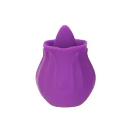 BMS Factory M' Lady Happy Meeting - Clitoral Rose Flickering Toy - Purple