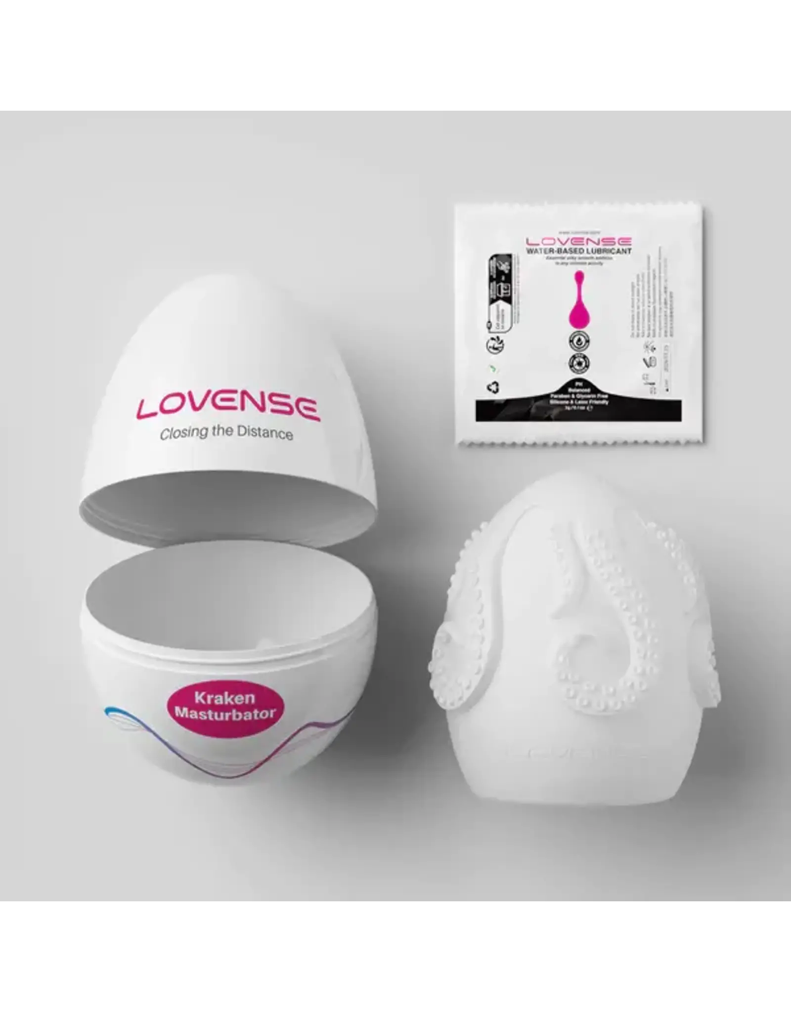 Lovense Lovense - Kraken - Egg Masturbator - Single