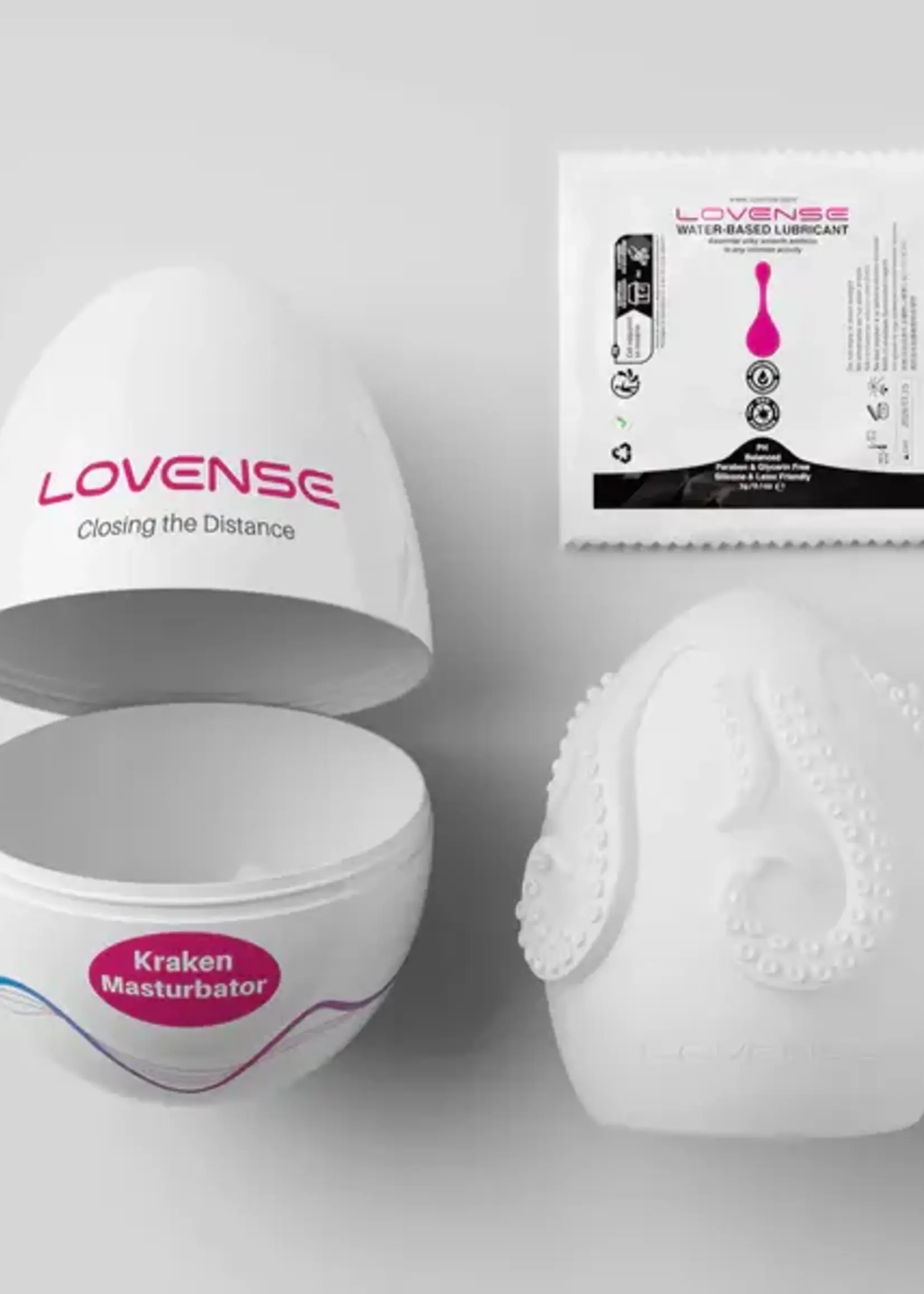 Lovense Lovense - Kraken - Egg Masturbator - Single