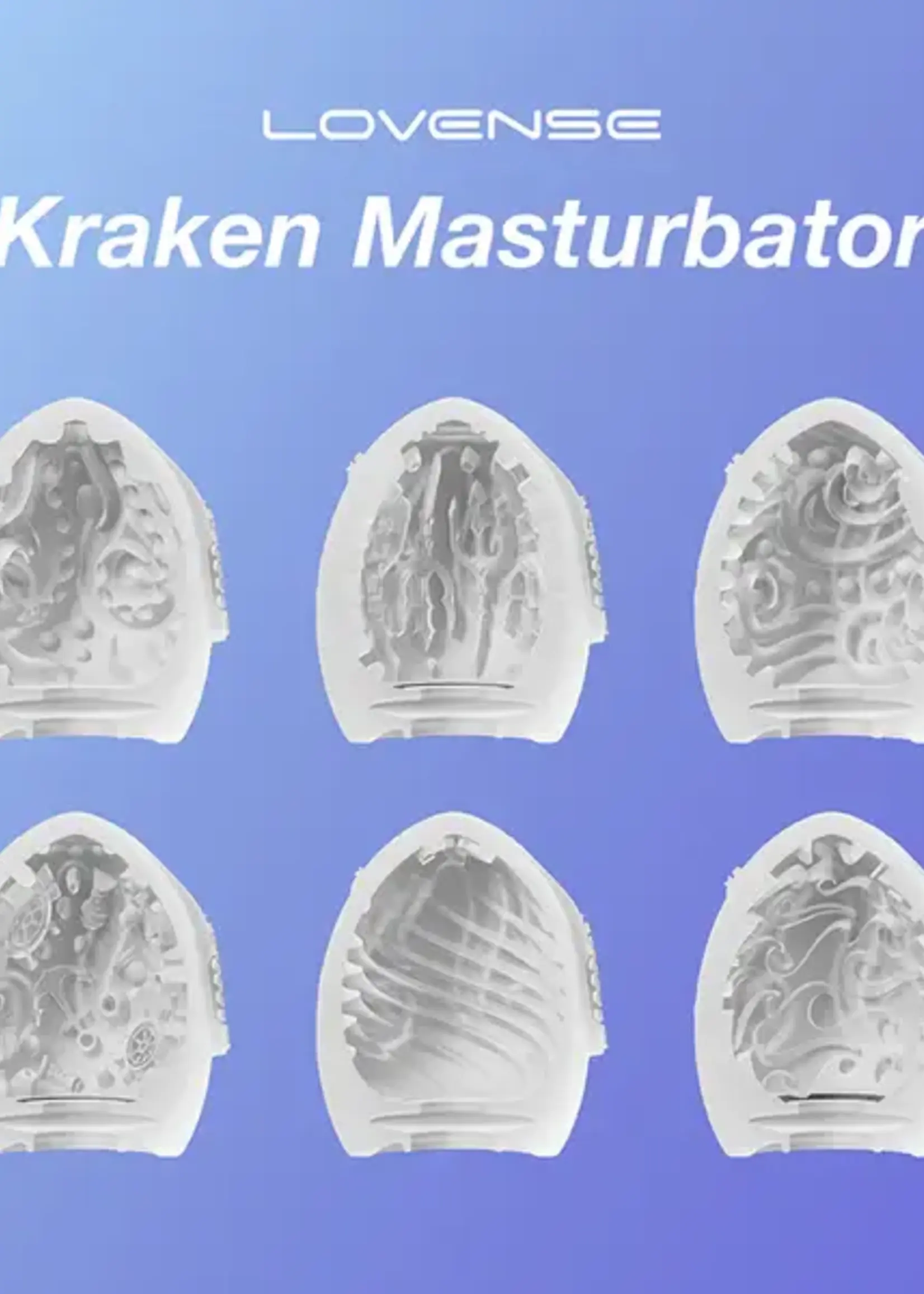 Lovense Lovense - Kraken - Egg Masturbator - Single