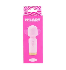 BMS Factory M'Lady Mini Vibrator Wand - Pink