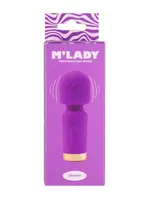 BMS Factory M'Lady Mini Vibrator Wand - Purple