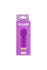 BMS Factory M'Lady Mini Vibrator Wand - Purple
