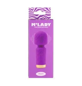 BMS Factory M'Lady Mini Vibrator Wand - Purple