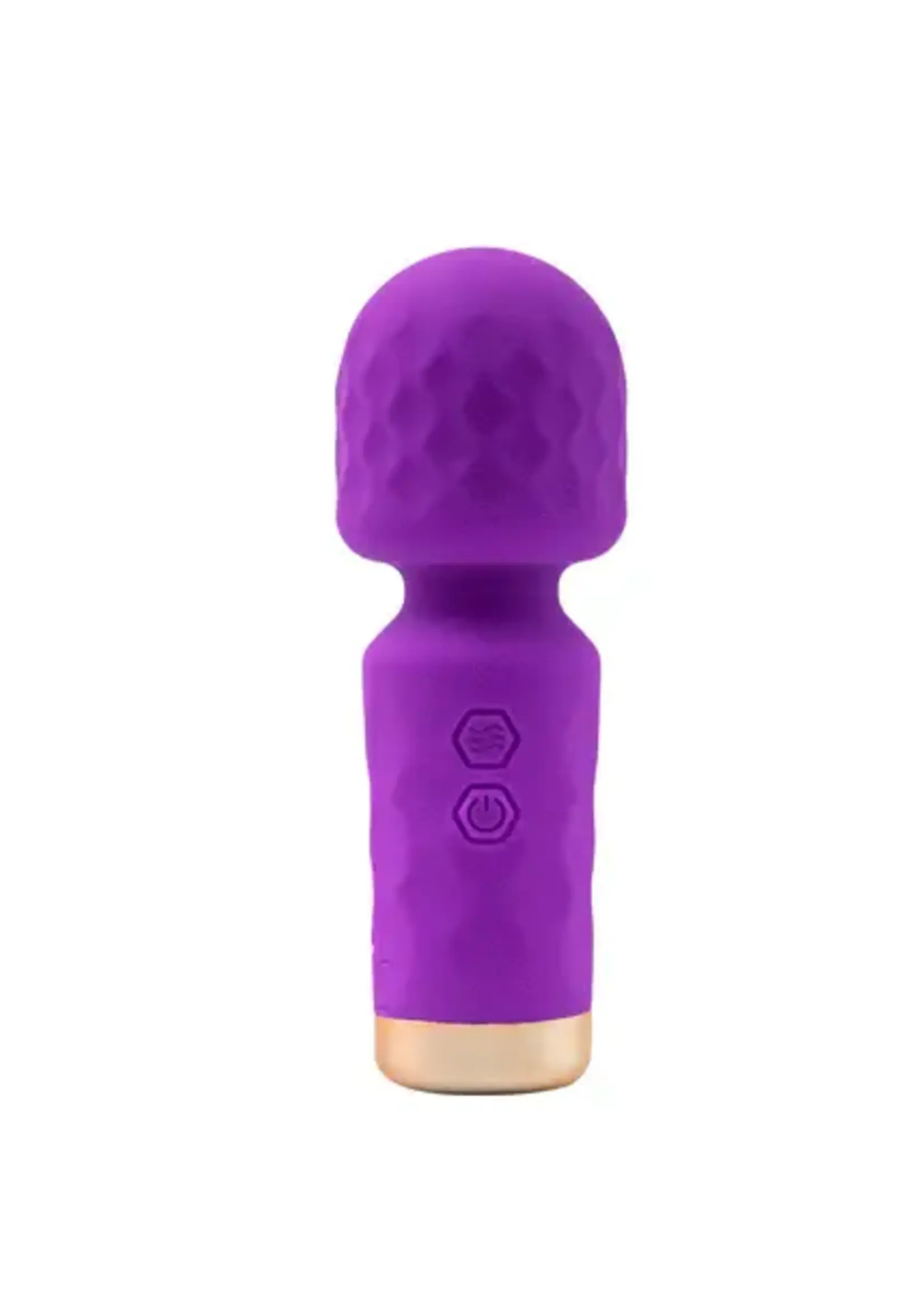 BMS Factory M'Lady Mini Vibrator Wand - Purple