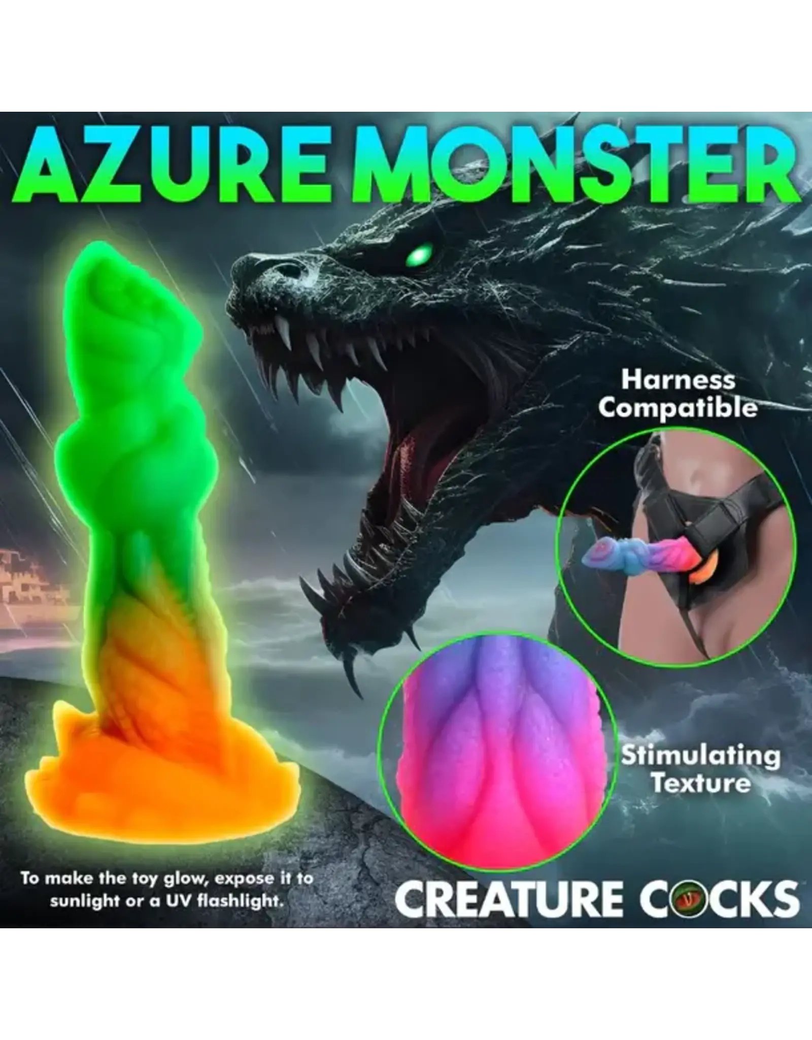 XR Brands Creature Cocks - Aqua-Cock