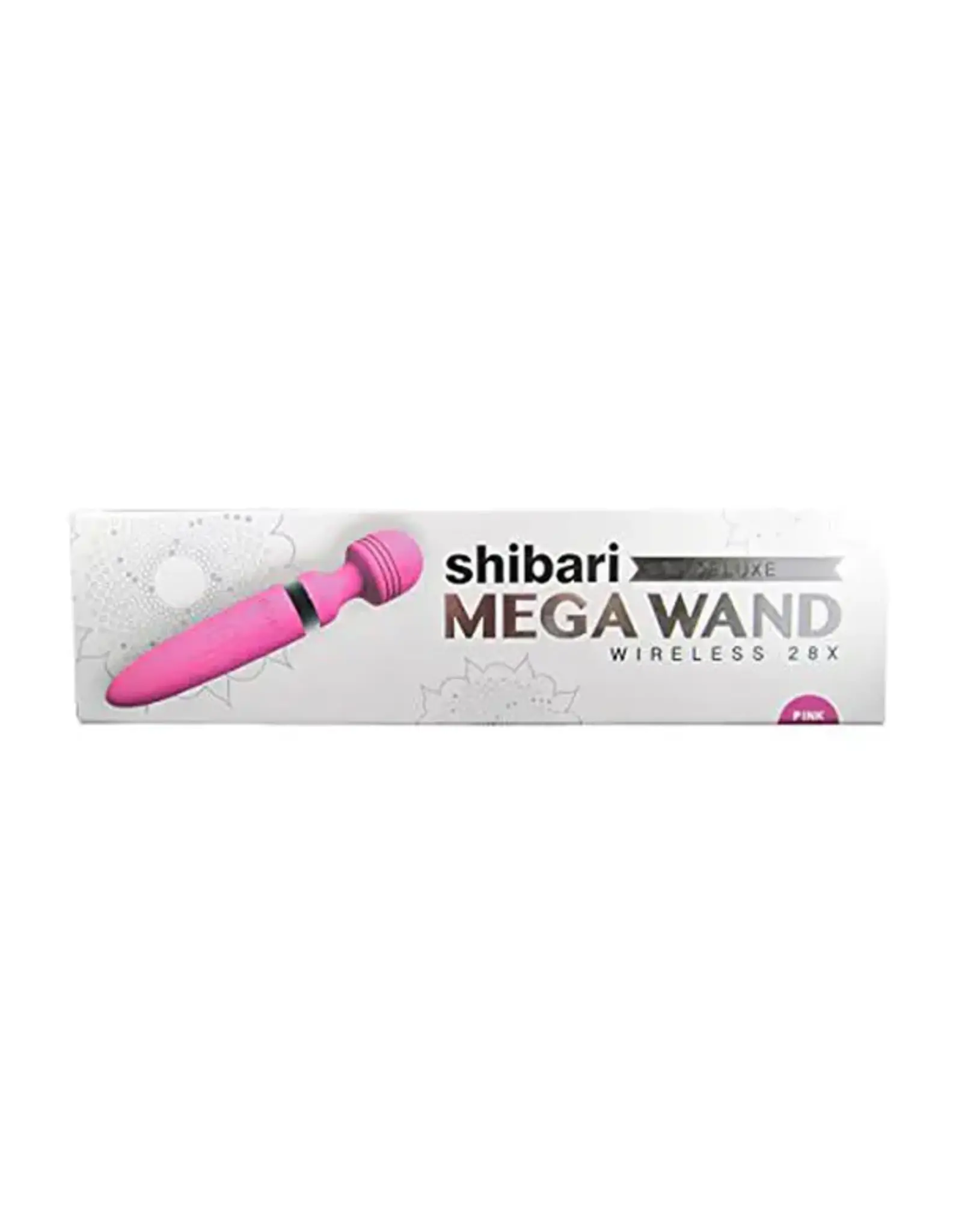 shibari Shibari Deluxe 28X Mega Wand - Pink
