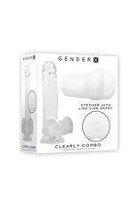 Gender X Gender X - Clearly Combo Dildo & Stroker