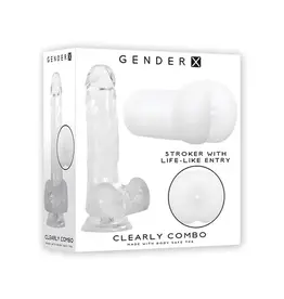 Gender X Gender X - Clearly Combo Dildo & Stroker