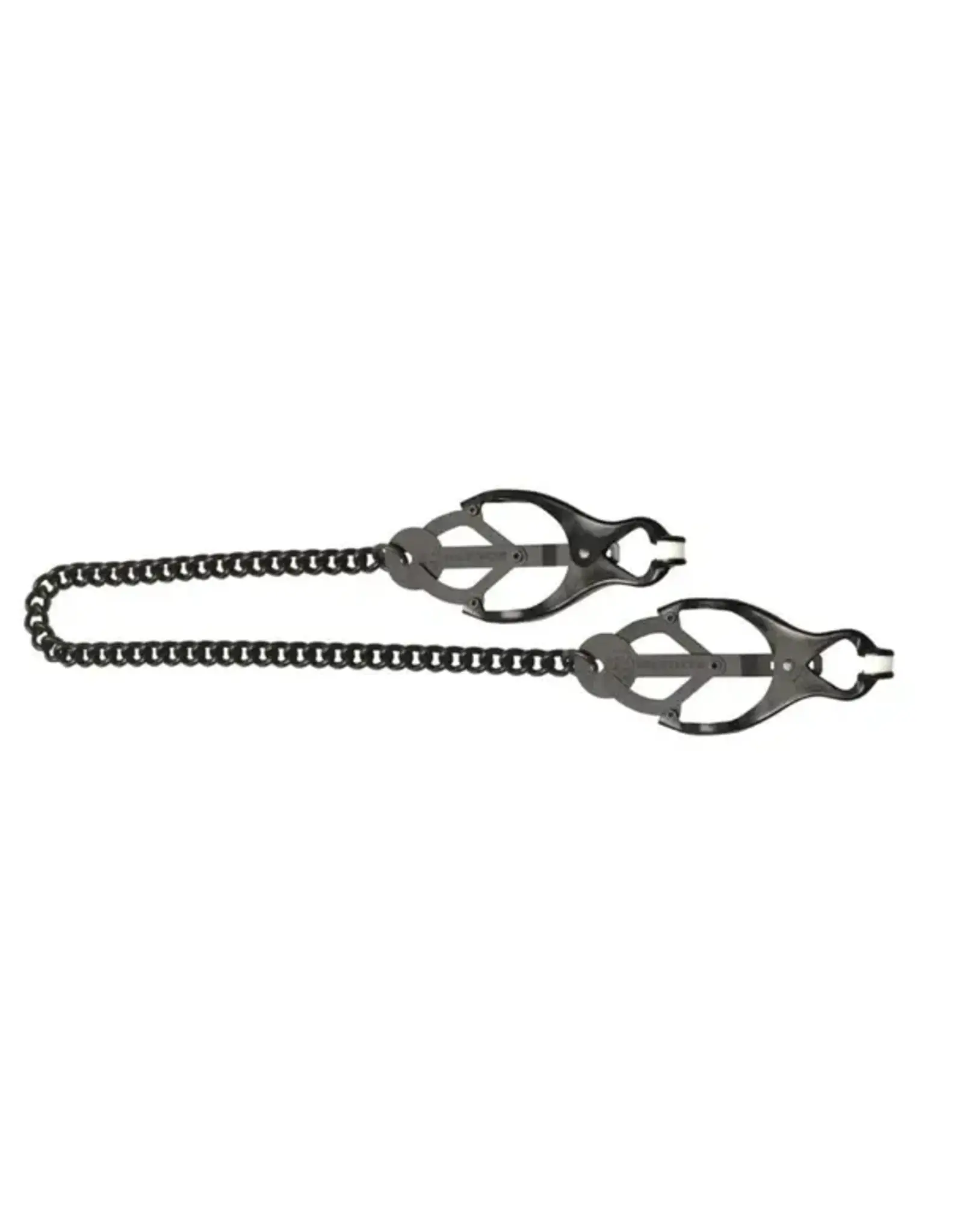 Spartacus Spartacus Butterfly Nipple Clamps with Black Chain