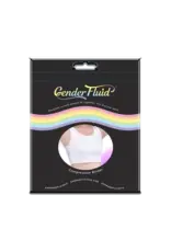 Gender Fluid Chest Binder - White - 2XL