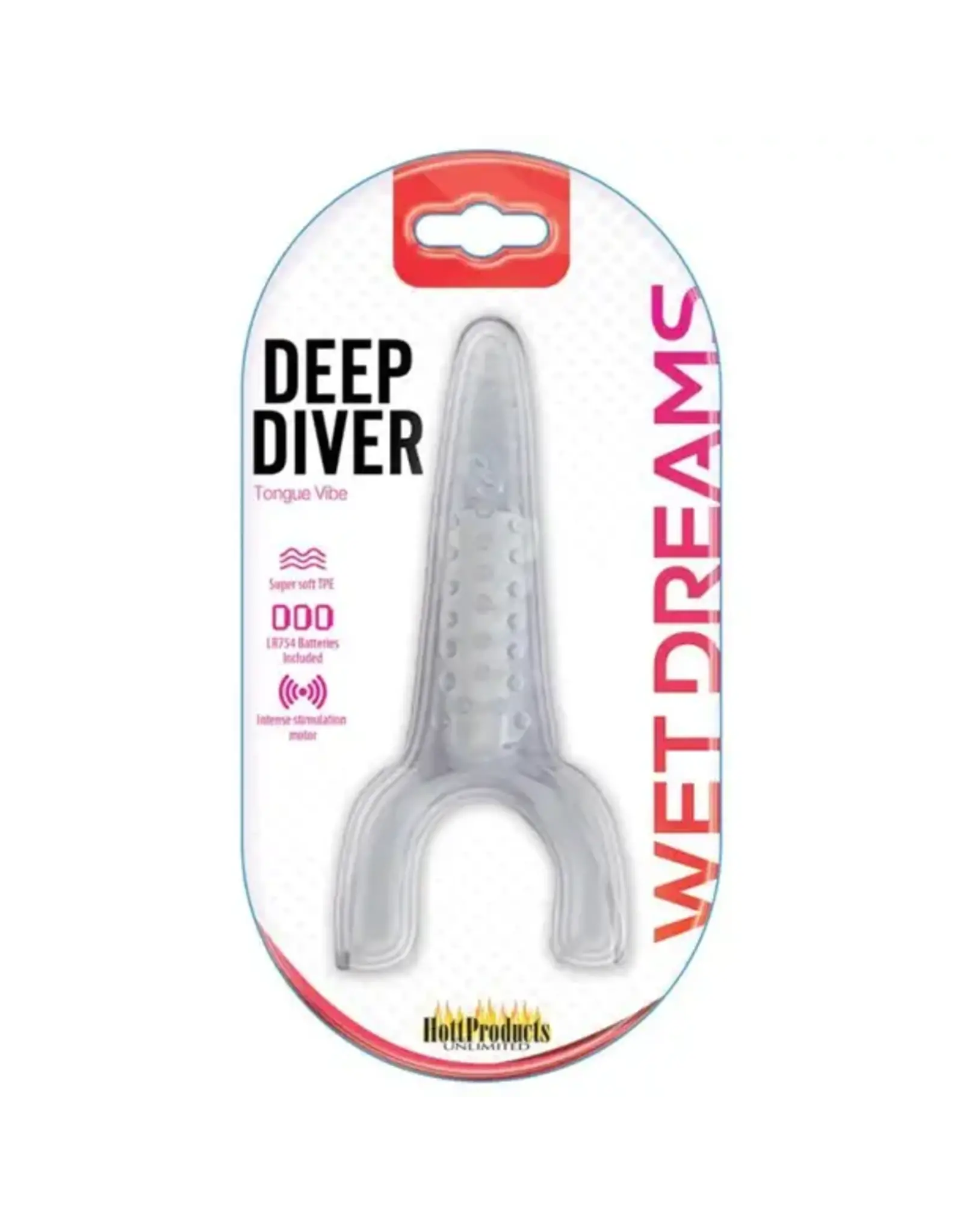 Deep Diver Tongue Vibe - Clear