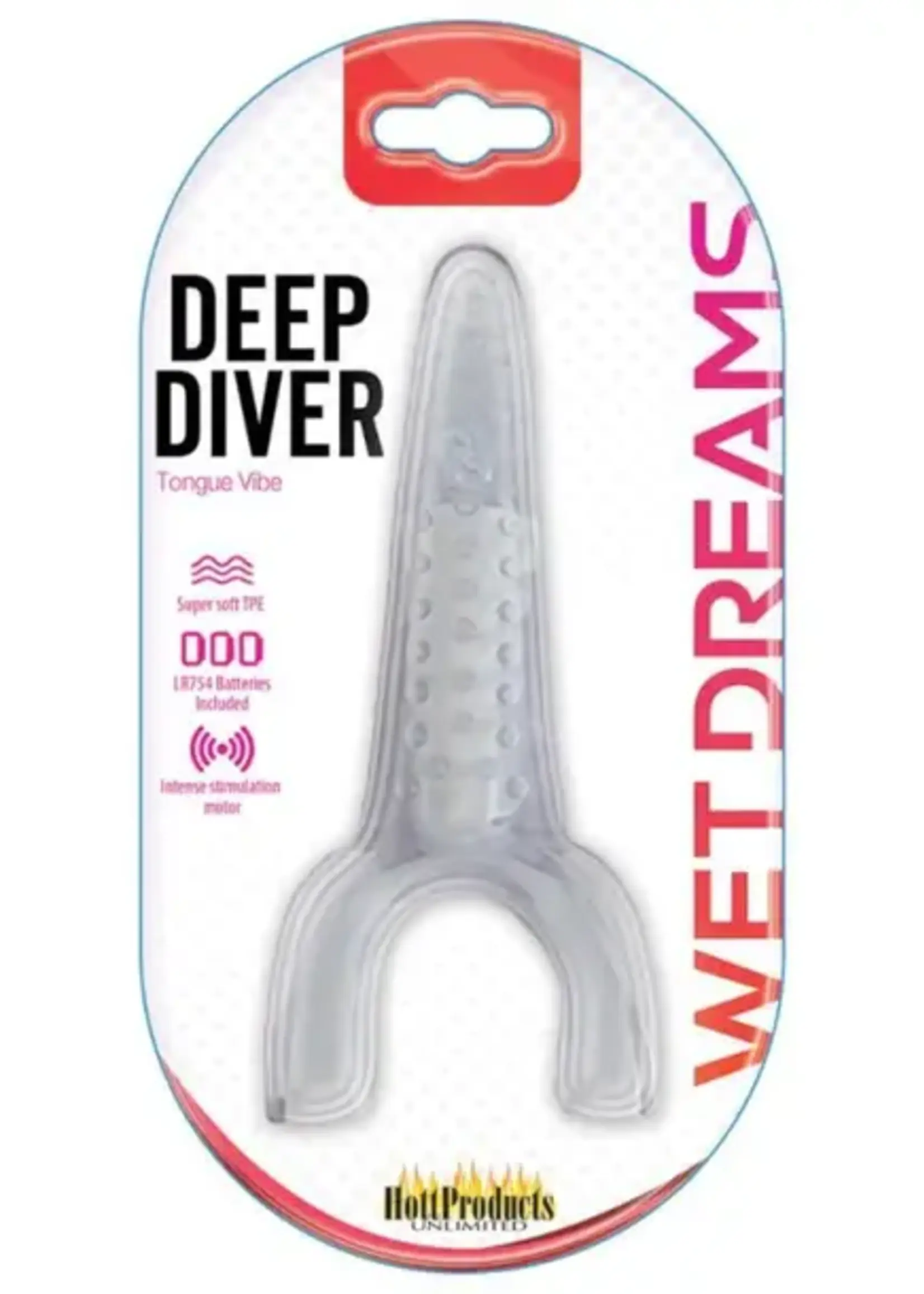 Deep Diver Tongue Vibe - Clear